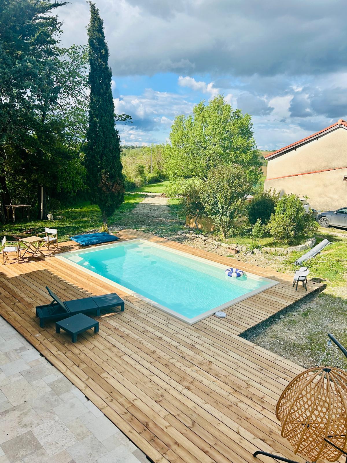 Terrasse Piscine Condom
