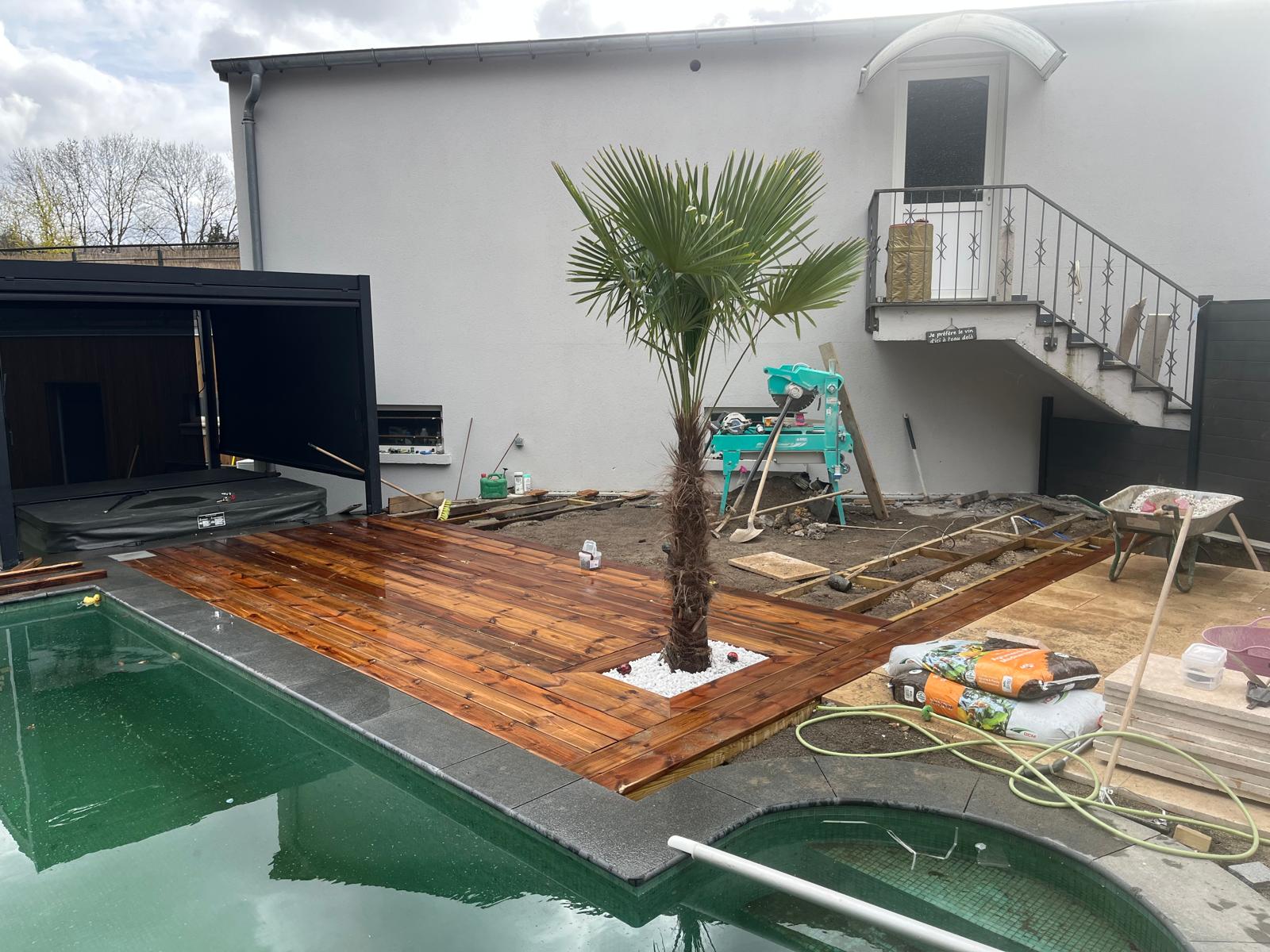 Terrasse implantation palmier — photo 2