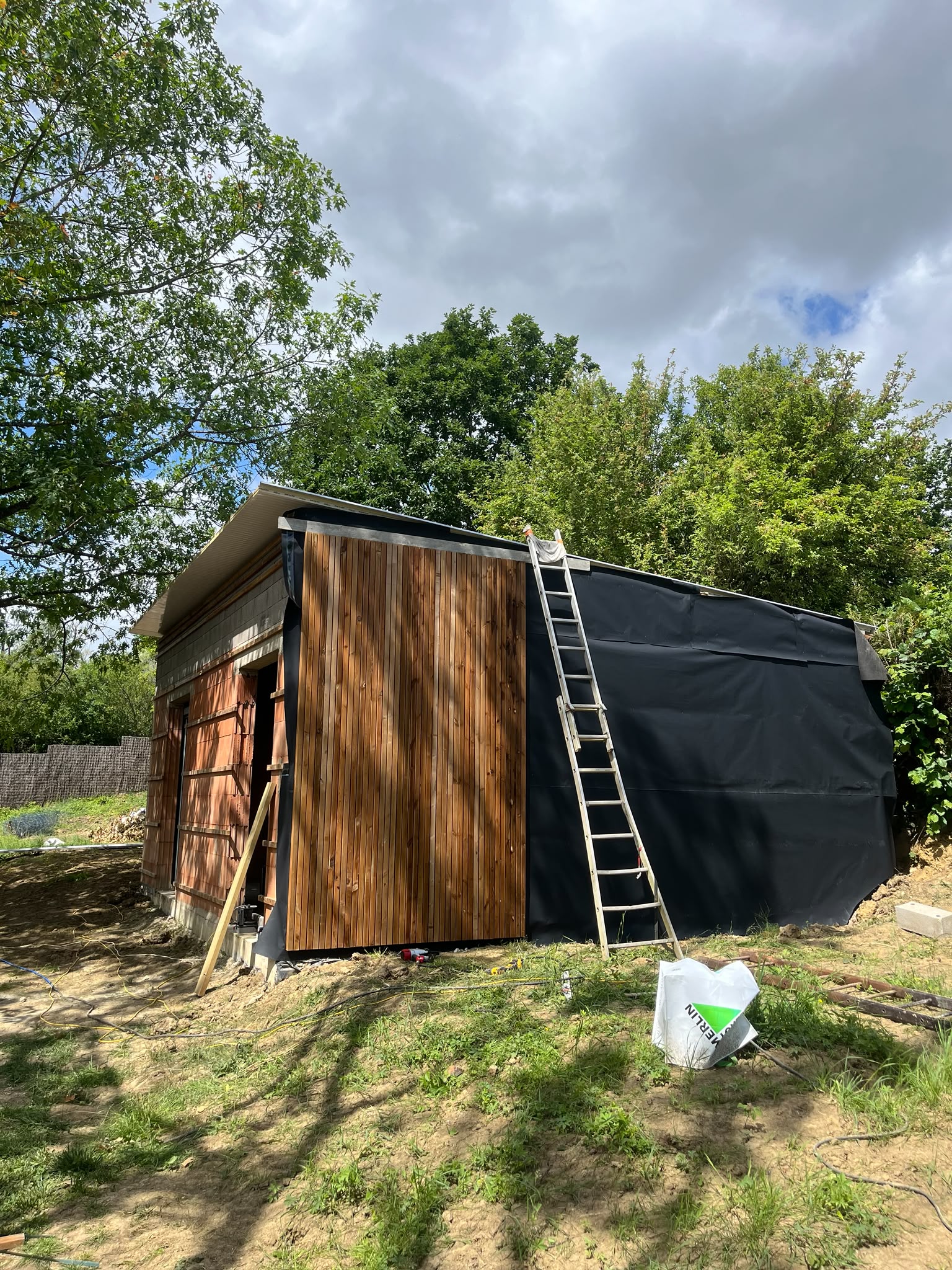Bardage à claire voie 45 x 45 — photo 4